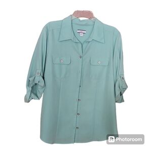 Croft & Barrow Button Down Blouse